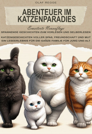 Olaf Regge: Abenteuer im Katzenparadies, erweiterte Neuauflage: Spannende Geschichten zum Vorlesen und Selberlesen