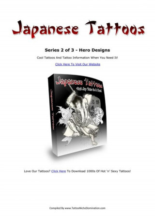 Otmar Trierweiler: Japanische Tattoos - Serie 2 von 3 - Japanese Hero Designs.