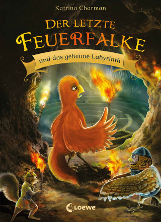 Katrina Charman: Der letzte Feuerfalke und das geheime Labyrinth (Band 10)