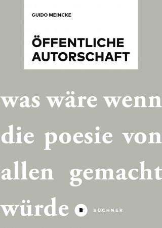Guido Meincke: Öffentliche Autorschaft