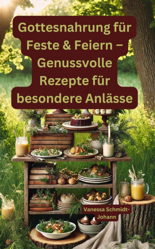 Vanessa Schmidt-Johann: Gottesnahrung für Feste & Feiern – Genussvolle Rezepte für besondere Anlässe