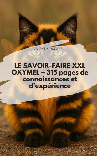 VALENTIN DUCANE: LE SAVOIR-FAIRE XXL OXYMEL – 315 pages de connaissances et d'expérience