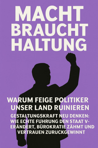 Marcus PC Petersen - Clausen: Macht braucht Haltung – Warum feige Politiker unser Land ruinieren