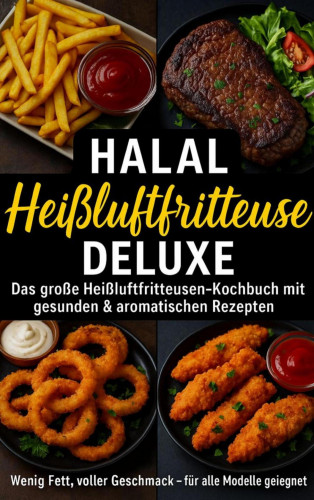 Yasmin Rahimi: Halal Airfryer Deluxe: Das große Heißluftfritteusen-Kochbuch mit gesunden & aromatischen Rezepten FARBAUSGABE