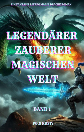 Po.S Rosiy: Legendärer Zauberer Magischen Welt:Ein Fantasie LitRPG Magie Drache Roman(Band 1)