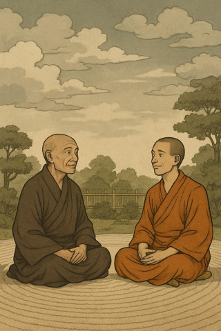 Gertraud Magold: Ein Gespräch unter Buddhisten
