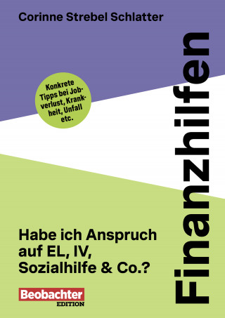 Corinne Strebel Schlatter: Finanzhilfen