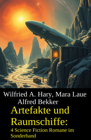 Alfred Bekker, Wilfried A. Hary, Mara Laue: Artefakte und Raumschiffe: 4 Science Fiction Romane im Sonderband