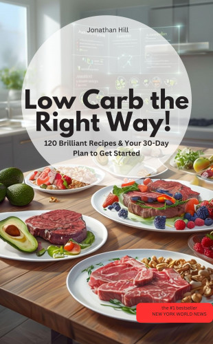 Jonathan Hill Jonathan Hill: Low Carb the Right Way! 120 Brilliant Recipes & Your 30-Day Plan to Get Started