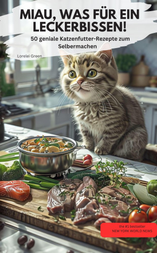 Lorelei Green Lorelei Green: MIAU, WAS FÜR EIN LECKERBISSEN! – 50 geniale Katzenfutter-Rezepte zum Selbermachen 