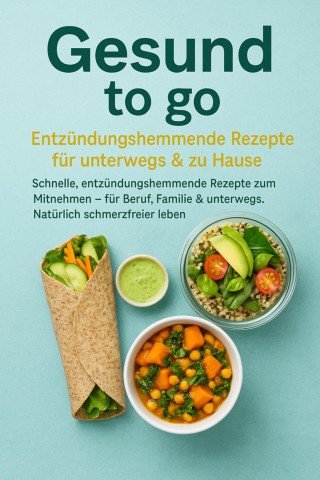 Livia Albrecht: Gesund to go: Entzündungshemmende Rezepte für unterwegs & zu Hause