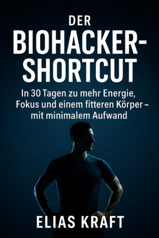 Elias Kraft: "Der Biohacker-Shortcut: In 30 Tagen zu mehr Energie, Fokus und einem fitteren Körper – mit minimalem Aufwand" Mikro-Gewohnheiten für deinen Alltag – ganz ohne teure Geräte oder Diätstress.