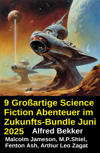 Alfred Bekker, Malcolm Jameson, Arthur Leo Zagat, Fenton Ash, M. P. Shiel: 9 Großartige Science Fiction Abenteuer im Zukunfts-Bundle Juni 2025