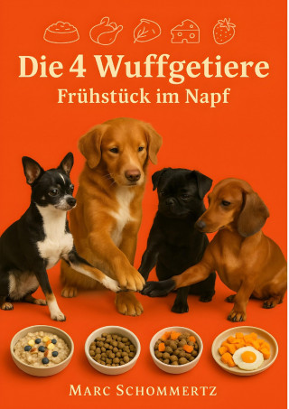 Marc Schommertz: Die 4 Wuffgetiere - Frühstück im Napf