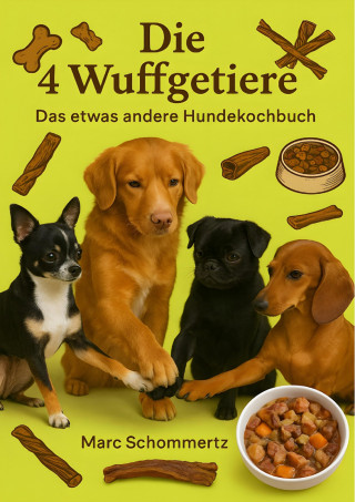 Marc Schommertz: Die 4 Wuffgetiere - Das etwas andere Hundekochbuch