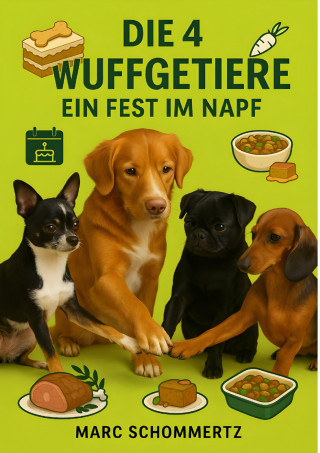 Marc Schommertz: Die 4 Wuffgetiere - Ein Fest im Napf