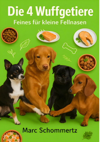 Marc Schommertz: Die 4 Wuffgetiere - Feines für kleine Fellnasen
