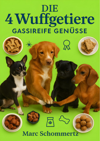 Marc Schommertz: Die 4 Wuffgetiere - Gassireife Genüsse