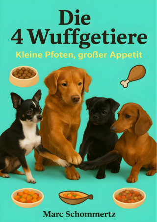 Marc Schommertz: Die 4 Wuffgetiere - Kleine Pfoten, großer Appetit