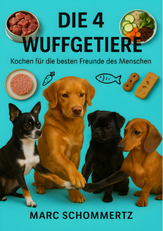 Marc Schommertz: Die 4 Wuffgetiere - Kochen für die besten Freunde des Menschen