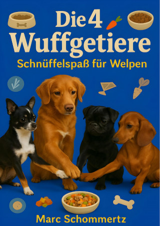 Marc Schommertz: Die 4 Wuffgetiere - Schnüffelspaß für Welpen