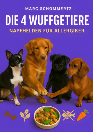 Marc Schommertz: Die 4 Wuffgetiere - Napfhelden für Allergiker