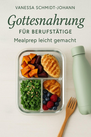 Vanessa Schmidt-Johann: Gottesnahrung für Berufstätige – Mealprep leicht gemacht: Natürlich essen im stressigen Alltag