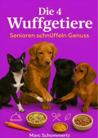 Marc Schommertz: Die 4 Wuffgetiere - Senioren schnüffeln Genuss