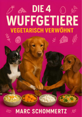 Marc Schommertz: Die 4 Wuffgetiere - Vegetarisch verwöhnt