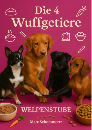 Marc Schommertz: Die 4 Wuffgetiere - Welpenstube