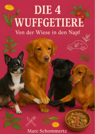 Marc Schommertz: Die 4 Wuffgetiere - Von der Wiese in den Napf