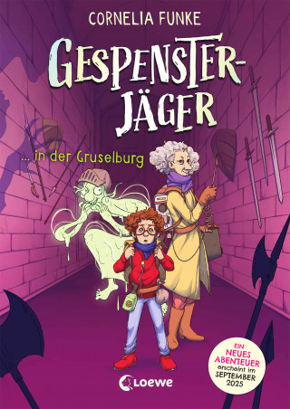 Cornelia Funke: Gespensterjäger in der Gruselburg (Band 3) - Mit 8 neu illustrierten Farbseiten