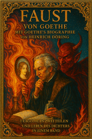 Johann Wolfgang von Goethe, Heinrich Döring: Faust von Goethe mit Goethe's Biographie von Heinrich Döring