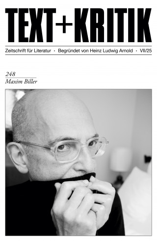TEXT + KRITIK 248 - Maxim Biller