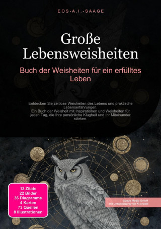 D. Eos A. I. Saage: Große Lebensweisheiten: Buch der Weisheiten für ein erfülltes Leben