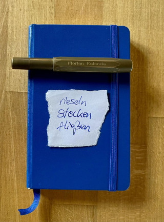 Florian Kalenda: Rieseln stocken fließen