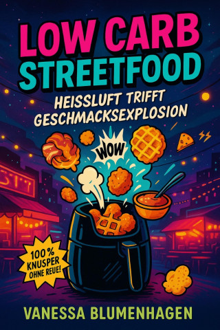 Vanessa Blumenhagen: Low Carb Streetfood – Heißluft trifft Geschmacksexplosion