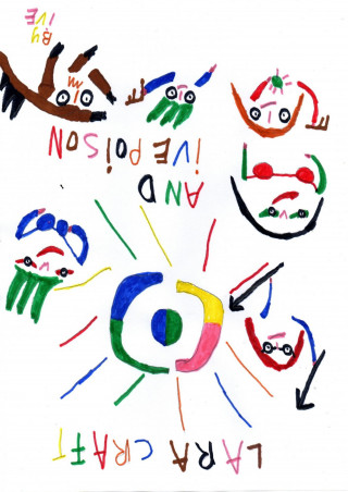 Ive Poison: Lara Craft and Ive Poison Ein Kinder Comic