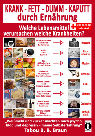 Tabou B. B. Braun: KRANK - FETT - DUMM - KAPUTT durch Ernährung