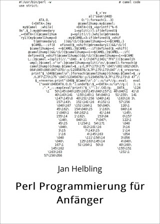 Jan Helbling: Perl Programmierung für Anfänger