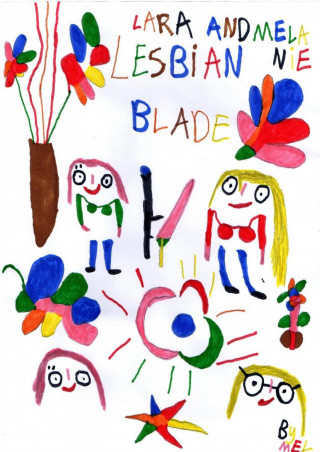 Poison Melanie: Lara Craft Lesbian Blade