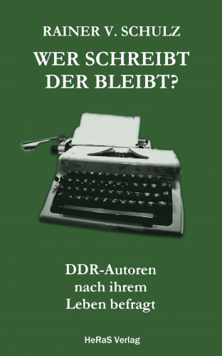 Rainer Schulz: Wer schreibt der bleibt?