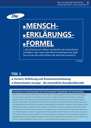 K. Ostler: Die Mensch-Erklärungsformel (Teil 1)