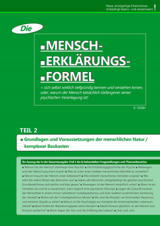 K. Ostler: Die Mensch-Erklärungsformel (Teil 2)