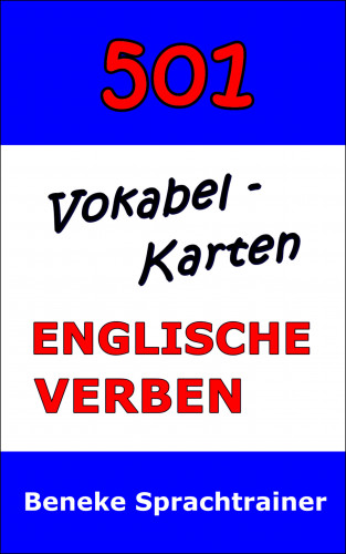 Beneke Sprachtrainer: Vokabel-Karten Englische Verben