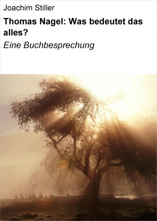 Joachim Stiller: Thomas Nagel: Was bedeutet das alles?