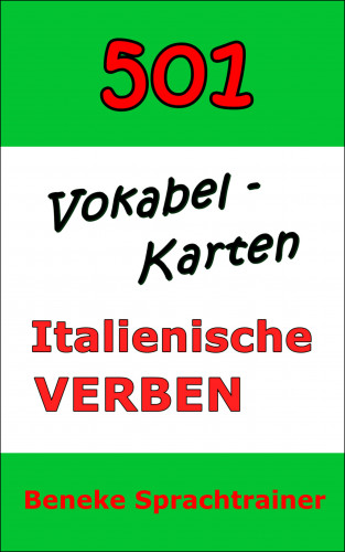 Beneke Sprachtrainer: Vokabel-Karten Italienische Verben