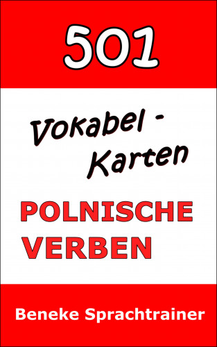 Beneke Sprachtrainer: Vokabel-Karten Polnische Verben