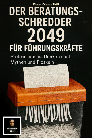 Klaus-Dieter Thill: Der Beratungs-Schredder 2049 für Führungskräfte