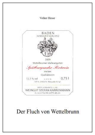 Volker Hesse: Der Fluch von Wettelbrunn